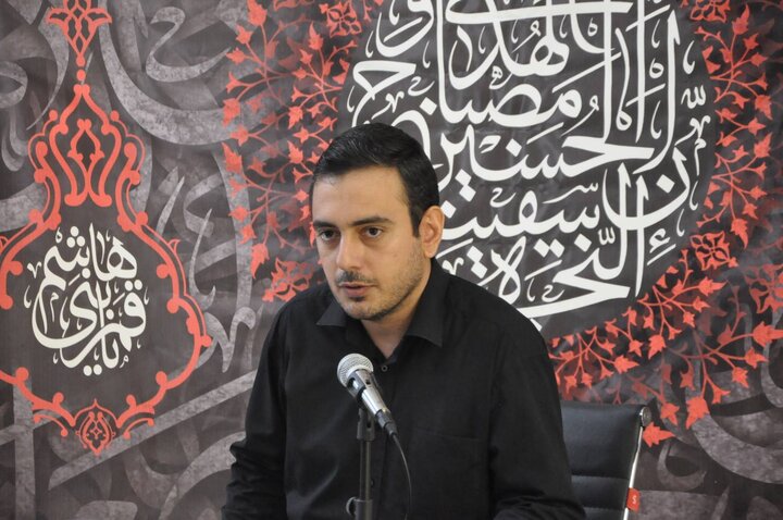 مراسم سوگواری حضرت اباعبدالله الحسین(ع) در ادارهکل کتابخانههای عمومی استان گیلان برگزار شد