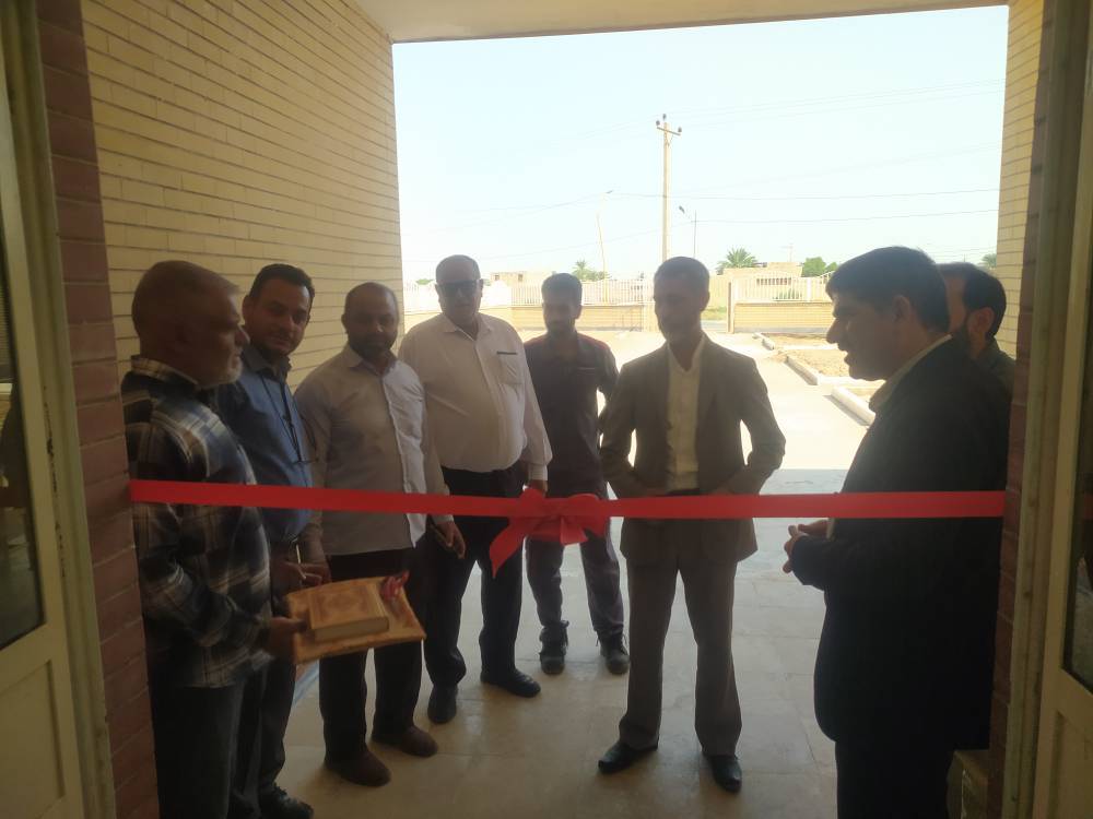 کتابخانه قلمچی روستای سوره خرمشهر بازگشایی شد