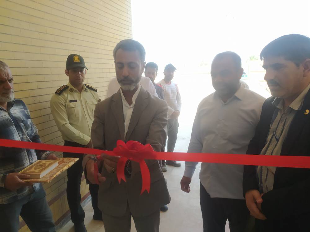 کتابخانه قلمچی روستای سوره خرمشهر بازگشایی شد