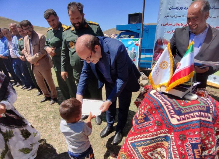 ششمین جشنواره فرهنگی و هنری عشایری بخش «گرمادوز» برگزار شد