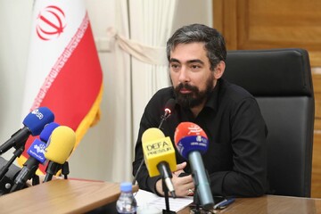 نشست خبری مهدی رمضانی دبیرکل نهاد کتابخانه های عمومی کشور