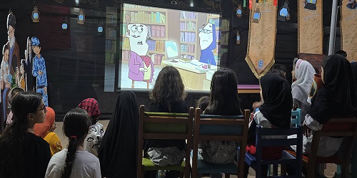 آغاز به کار موکب کتابخوانی اداره کل کتابخانههای عمومی کردستان در مرز باشماق