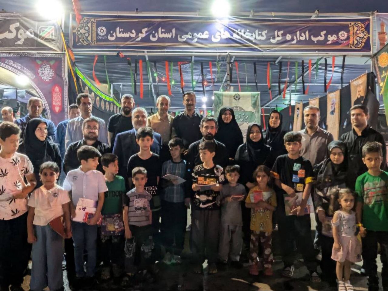 بازدید دبیرکل نهاد از موکبهای فرهنگی کتابخانههای عمومی در مرزها