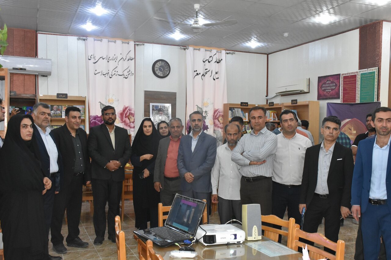کتابخانه عمومی معرفت عمادشهر لارستان بازگشایی شد