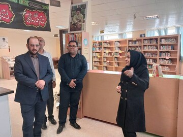 بازدید مدیرکل کتابخانه های هرمزگان از کتابخانه های عمومی و مشارکتی بندرلنگه