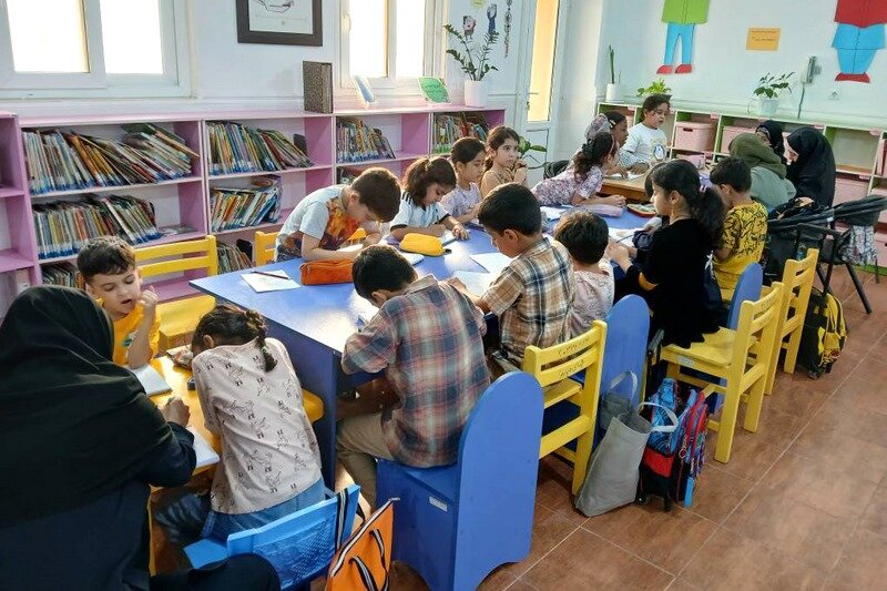 برگزاری کلاسهای متنوع تابستانه در کتابخانه عمومی شهدای باغ زهرا بوشهر