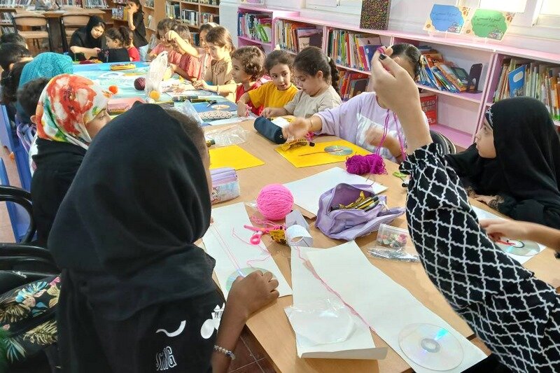 برگزاری کلاسهای متنوع تابستانه در کتابخانه عمومی شهدای باغ زهرا بوشهر