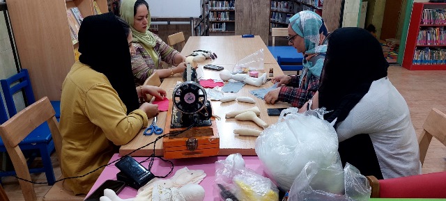 کتابخانه مزدقانی کانون مهارتافزایی روستای مؤمنآباد