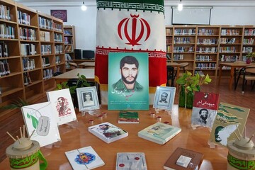 فضاسازی کتابخانه های عمومی استان بوشهر در هفته دفاع مقدس