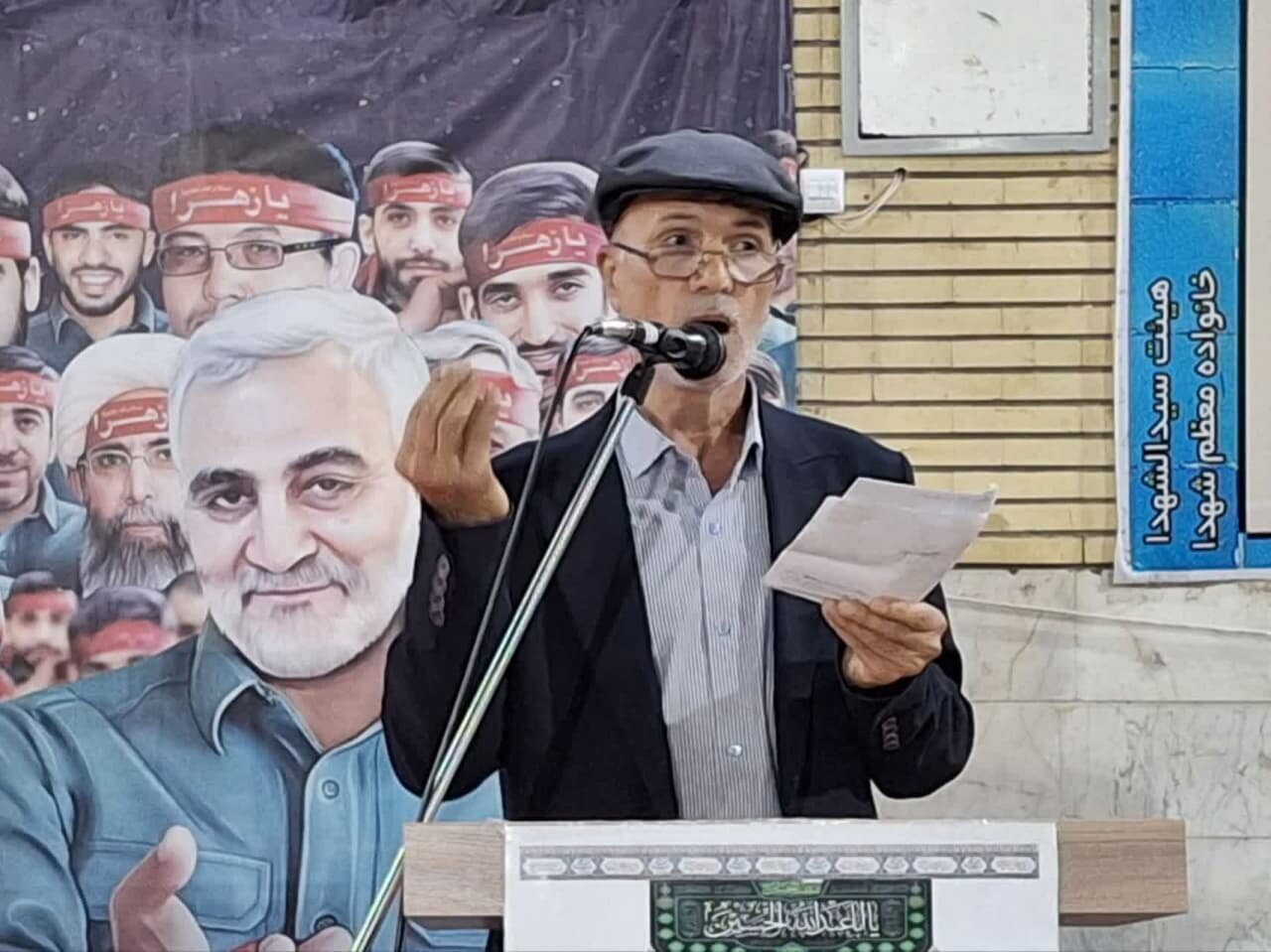 نسیم دلنشین غزل در گلزار شهدای دلیجان طنینانداز شد