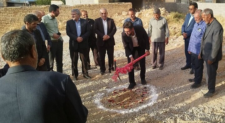 پروژه کتابخانه روستای شیخ شبان آغاز شد