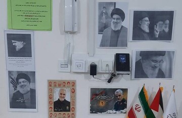 سیاه پوش شدن کتابخانه های عمومی خراسان رضوی در پی شهادت مظلومانه سیدحسن نصرالله