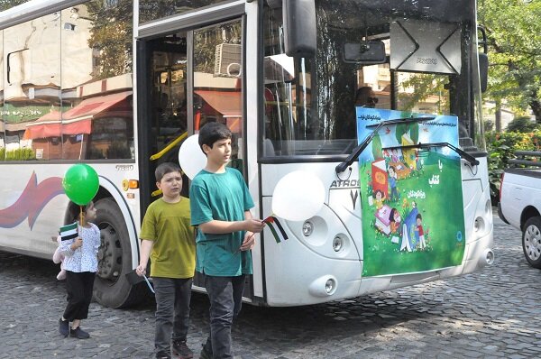«اردو با کتاب» به یاد کودکان غزه در پارک شهر رشت برگزار شد