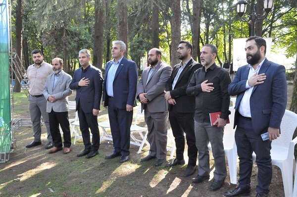 «اردو با کتاب» به یاد کودکان غزه در پارک شهر رشت برگزار شد