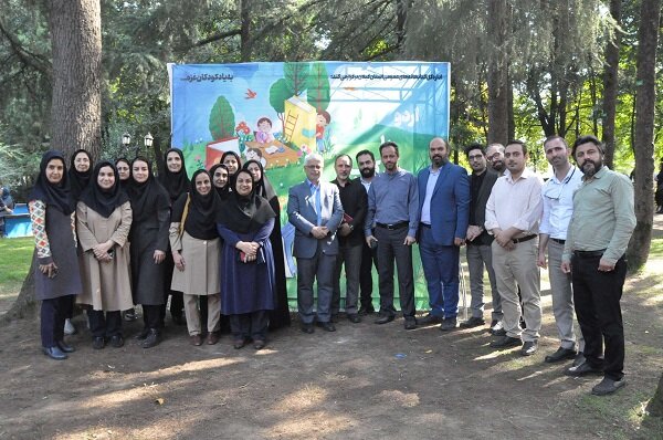 «اردو با کتاب» به یاد کودکان غزه در پارک شهر رشت برگزار شد