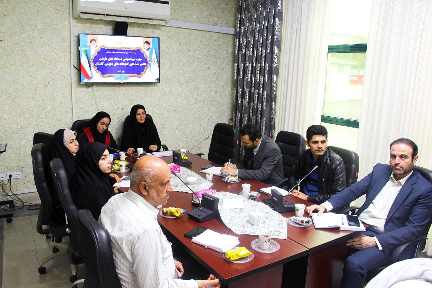 نشست هماندیشی دستگاههای طرفین تفاهمنامه های کتابخانه های عمومی گلستان برگزار شد