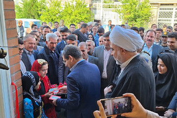 افتتاح کتابخانه عمومی برکت دکتر حسن‌رضا محمدی شهرستان دره شهر