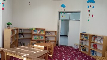 بازگشایی کتابخانه عمومی عاصم آسفیج شهرستان بهاباد با حضور مدیرکل کتابخانه های عمومی استان یزد