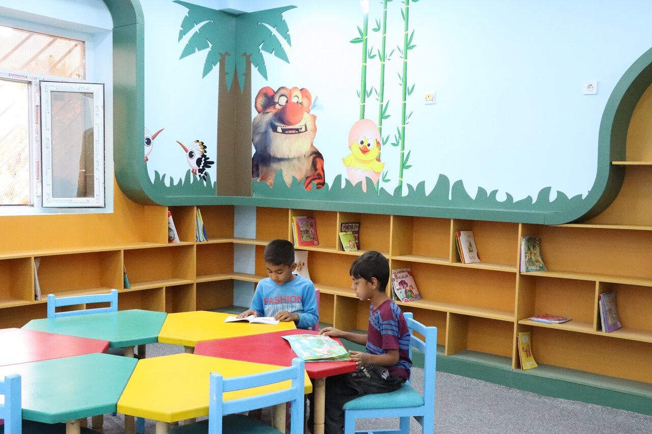 کتابخانه «راه دانش» روستای موران افتتاح شد