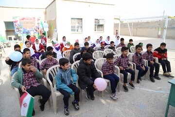 اردوی فرهنگی جهادی «روستا با طعم کتاب» در روستای بنیاد  استان بوشهر