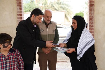 اردوی فرهنگی جهادی «روستا با طعم کتاب» در روستای بنیاد  استان بوشهر