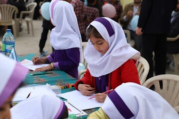 اردوی فرهنگی جهادی «روستا با طعم کتاب» در روستای بنیاد  استان بوشهر