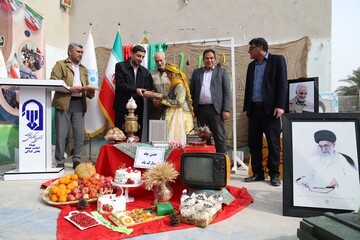 اردوی فرهنگی جهادی «روستا با طعم کتاب» در روستای بنیاد  استان بوشهر