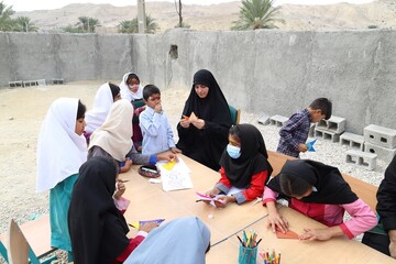 «روستا با طعم کتاب» در روستای بن بید استان بوشهر