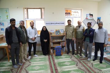 «روستا با طعم کتاب» در روستای بن بید استان بوشهر