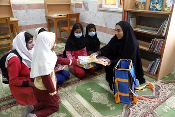 «روستا با طعم کتاب» در روستای بن بید استان بوشهر