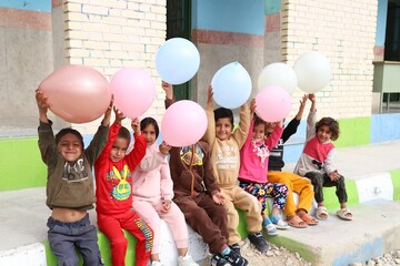 اردوی فرهنگی جهادی «روستا با طعم کتاب» در روستای درنگ استان بوشهر