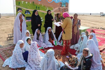 جشنواره طعم کتاب با عشایر در شهرستان شوش