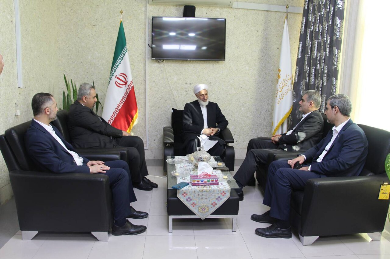 مدیرعامل بانک قرضالحسنه مهر ایران با مدیرکل کتابخانههای عمومی گلستان دیدار کرد