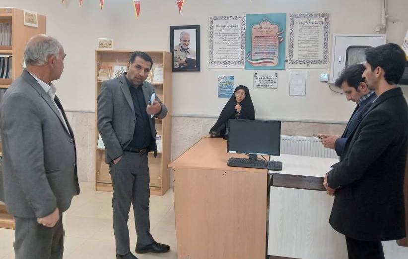 دیدار سرپرست ادارهکل کتابخانههای خراسان رضوی با امامجمعه و بازدید از کتابخانههای بردسکن