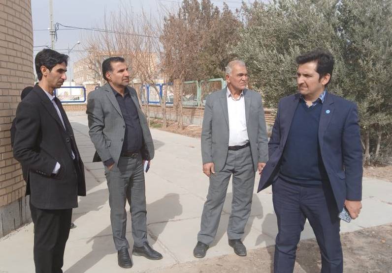 دیدار سرپرست ادارهکل کتابخانههای خراسان رضوی با امامجمعه و بازدید از کتابخانههای بردسکن