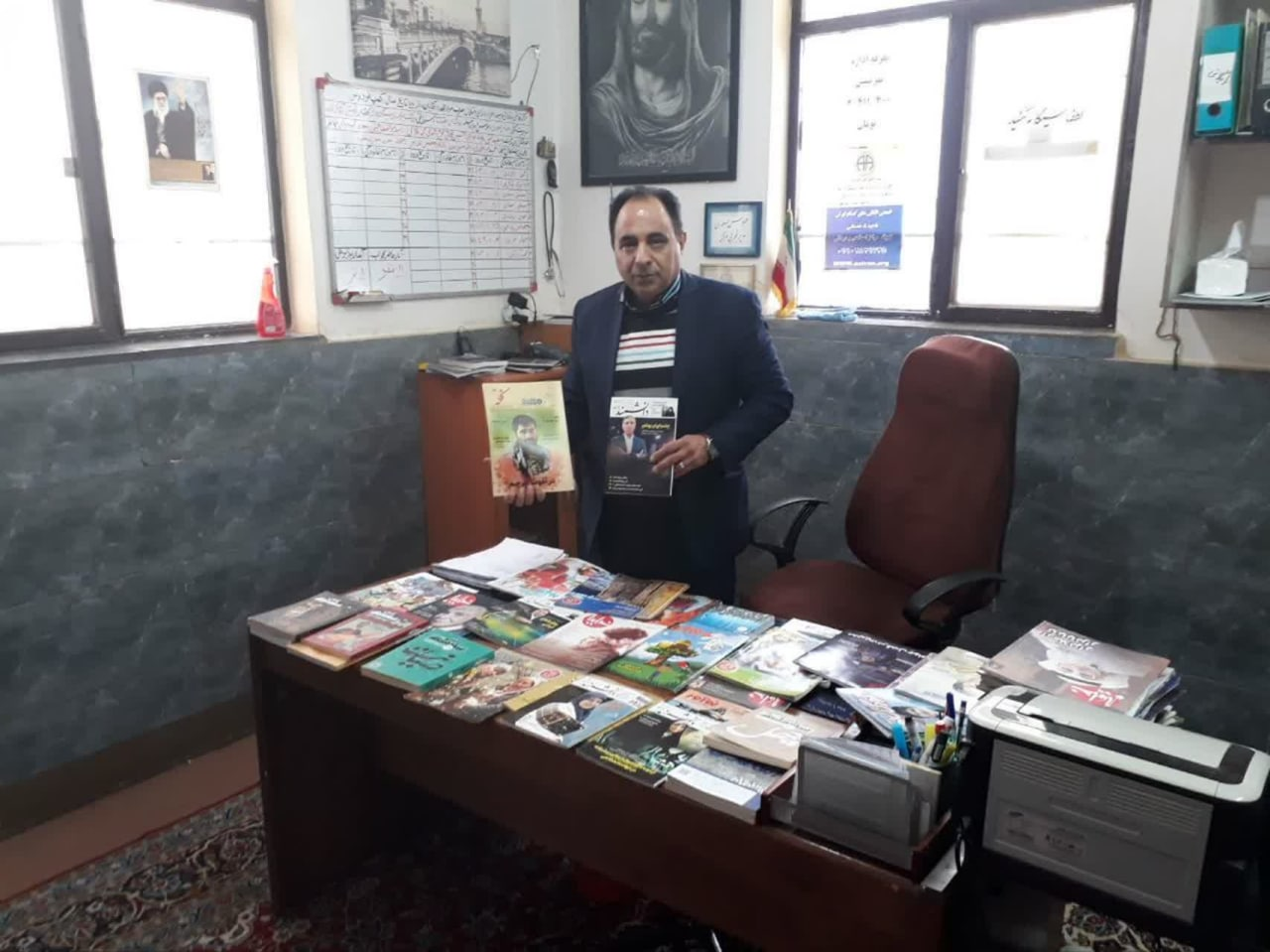 بزرگداشت دهه مبارک فجر در کتابخانههای عمومی استان مرکزی