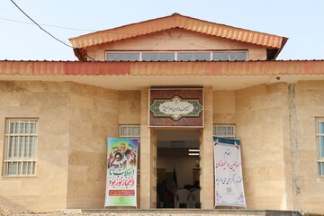 آیین افتتاح کتابخانه عمومی امام حسین(ع) روستای بزنگان شهرستان سرخس از توابع استان خراسان رضوی