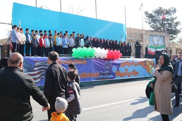 راهپیمایی سمنان