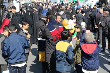 راهپیمایی سمنان