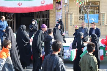 راهپیمایی سمنان