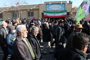 راهپیمایی سمنان