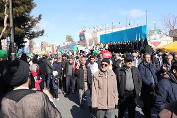 راهپیمایی سمنان