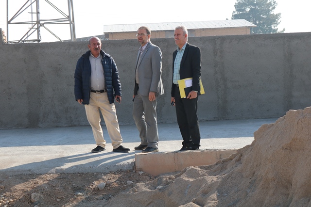 محوطهسازی کتابخانه روستای داورآباد در فاز سوم خود قرار گرفته و در حال اتمام است