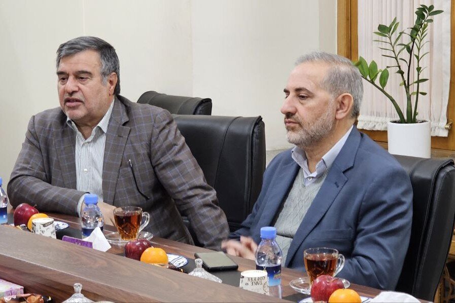 دیدار و گفتگوی عضو کمیسیون تلفیق مجلس با دبیرکل نهاد کتابخانههای عمومی کشور