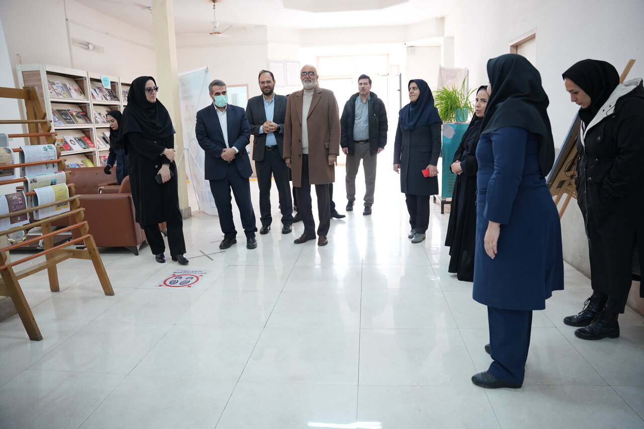 دبیرکل نهاد از کتابخانههای شهرستان ملارد بازدید کرد