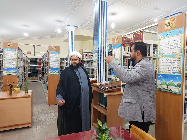 بازدید مسئولان استانی از کتابخانه مرکزی آیتالله ملک حسینی یاسوج