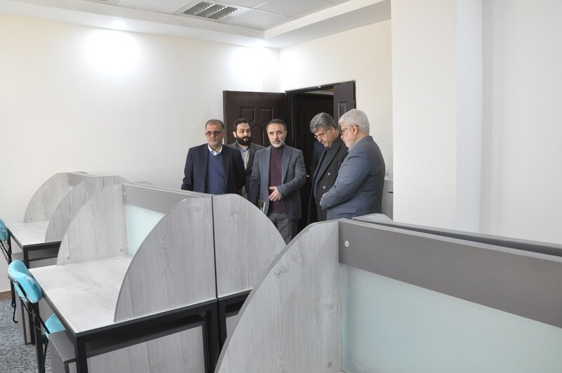 بخش فرهیختگان کتابخانه عمومی میرزا کوچک جنگلی رشت افتتاح شد