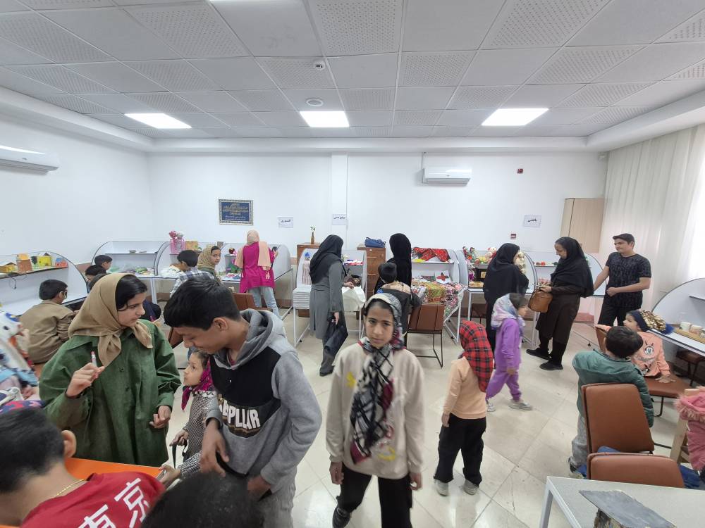 نمایشگاه توانمندیهای مهارتی اعضای کتابخانههای بیرجند برگزار شد