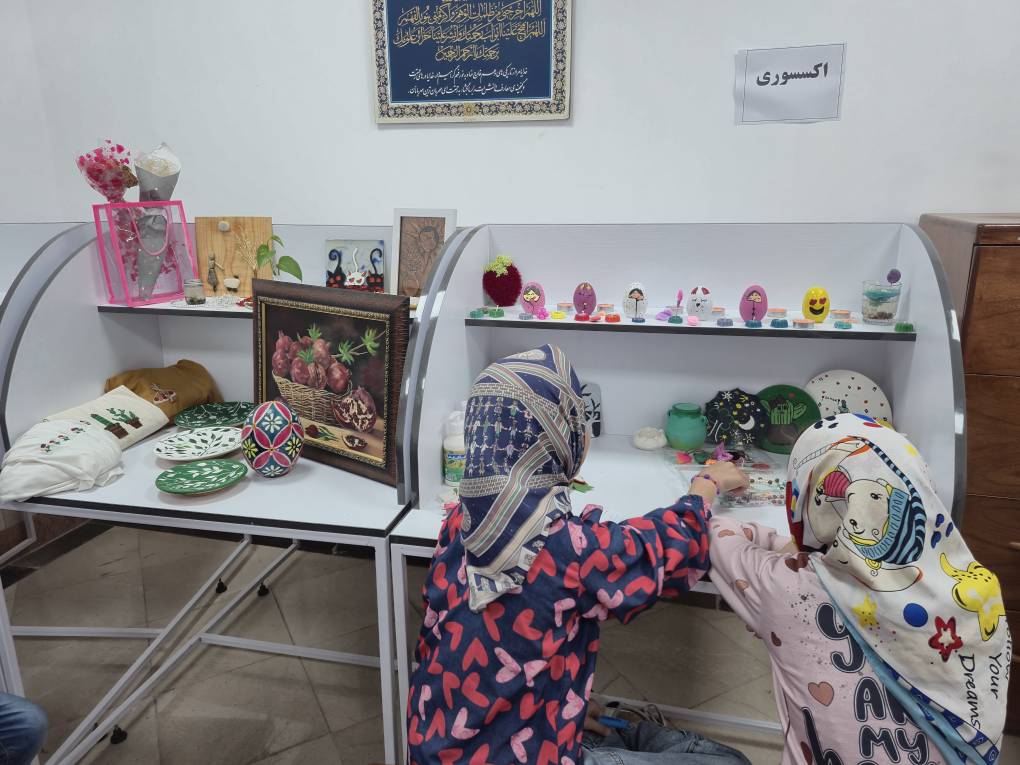 نمایشگاه توانمندیهای مهارتی اعضای کتابخانههای بیرجند برگزار شد