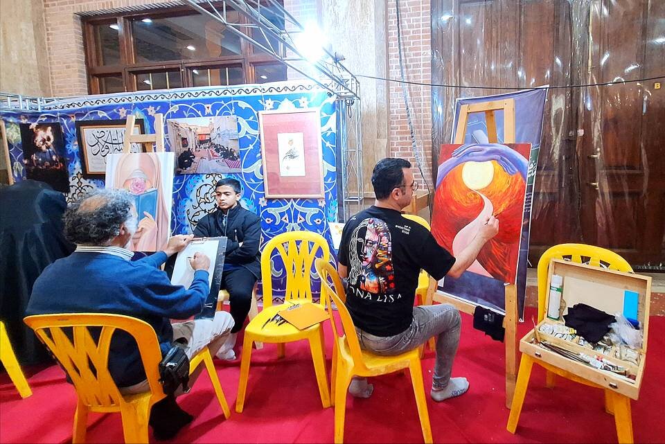 غرفه اداره کتابخانههای عمومی در نمایشگاه قرآن و عترت گرگان